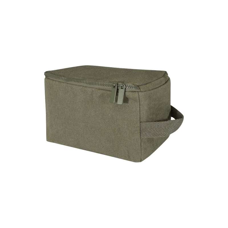 Organizer per articoli per l'igiene personale in cotone riciclato da 500 g/m² Pack Aware™ - cod. P120746