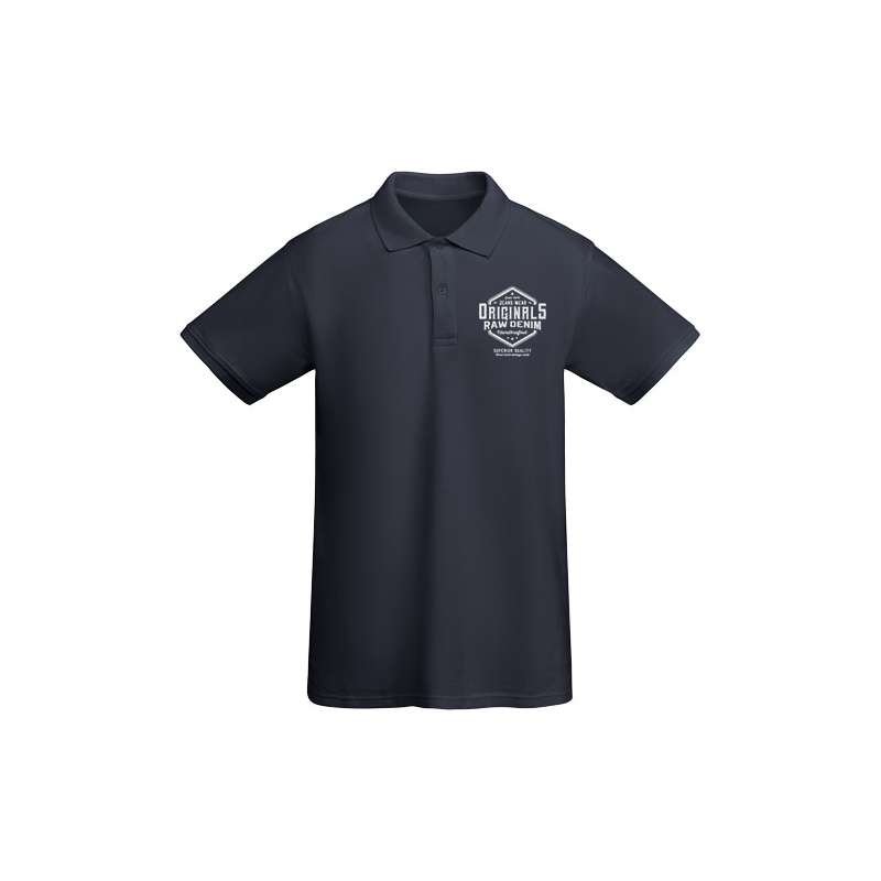 Polo in cotone biologico da stampare - cod. PR6617