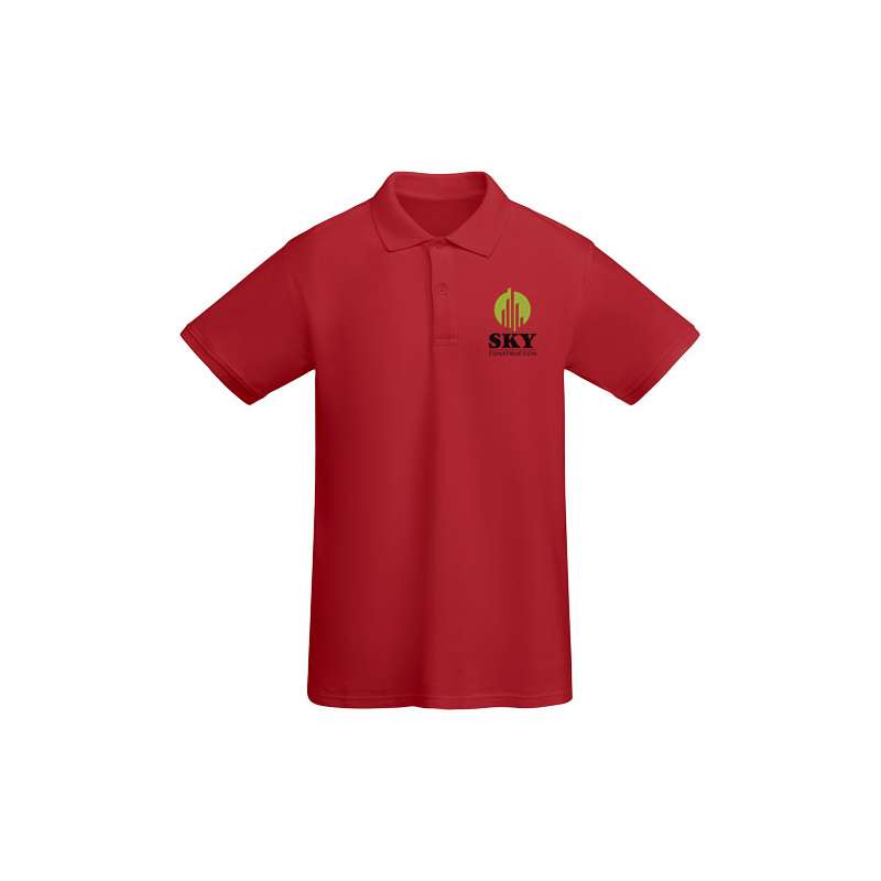 Polo in cotone biologico da stampare - cod. PR6617