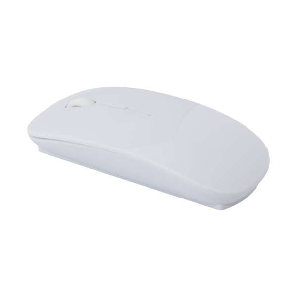 Mouse wireless in plastica riciclata certificata RCS Menlo - cod. P124371