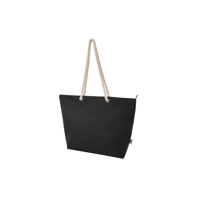 Tote bag termica da spiaggia con manici in corda - cod. P130079