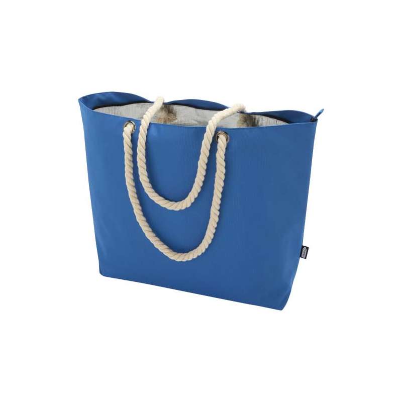 Tote bag termica da spiaggia con manici in corda - cod. P130079