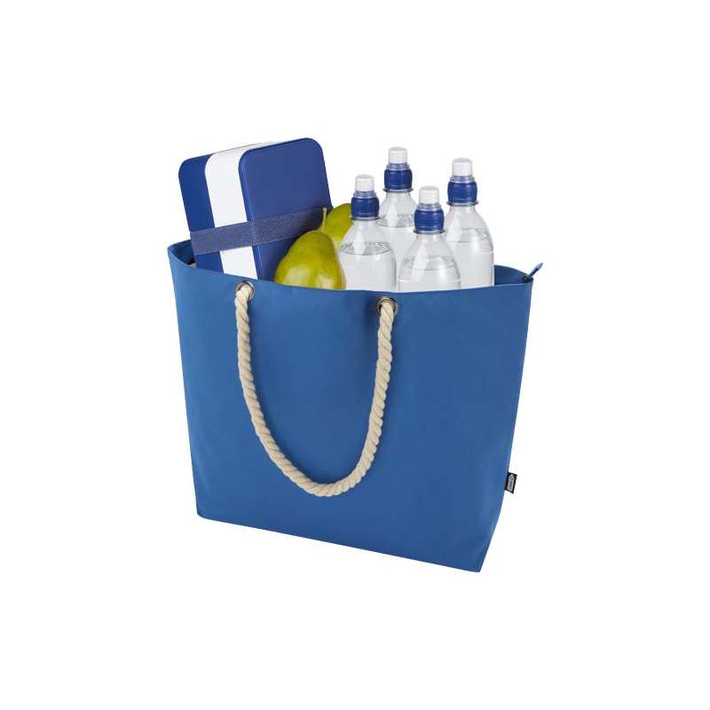 Tote bag termica da spiaggia con manici in corda - cod. P130079