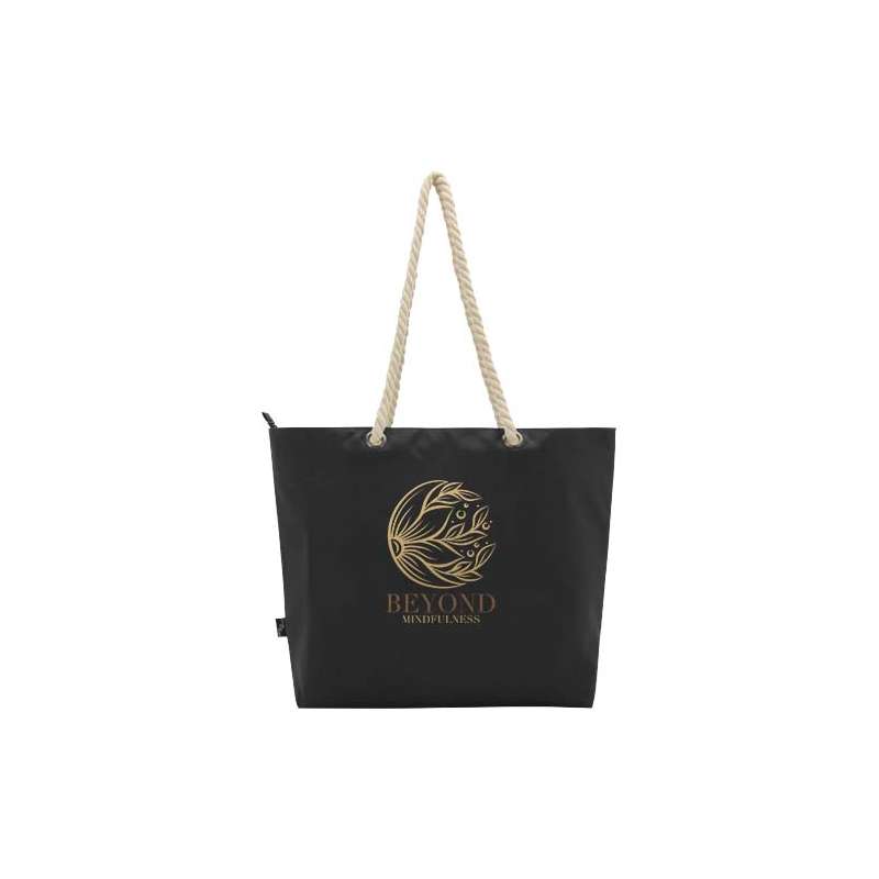 Tote bag termica da spiaggia con manici in corda - cod. P130079