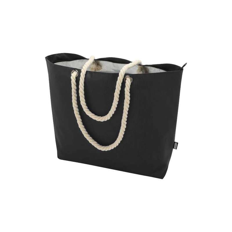 Tote bag termica da spiaggia con manici in corda - cod. P130079
