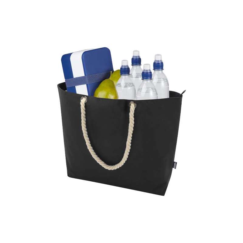 Tote bag termica da spiaggia con manici in corda - cod. P130079
