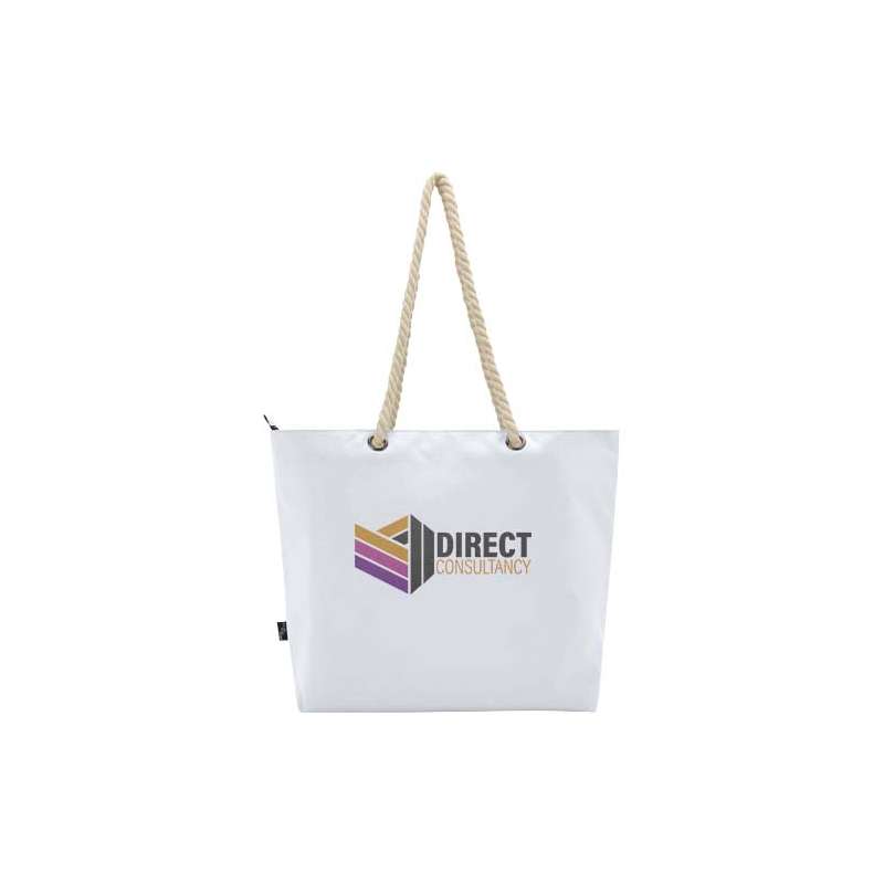 Tote bag termica da spiaggia con manici in corda - cod. P130079