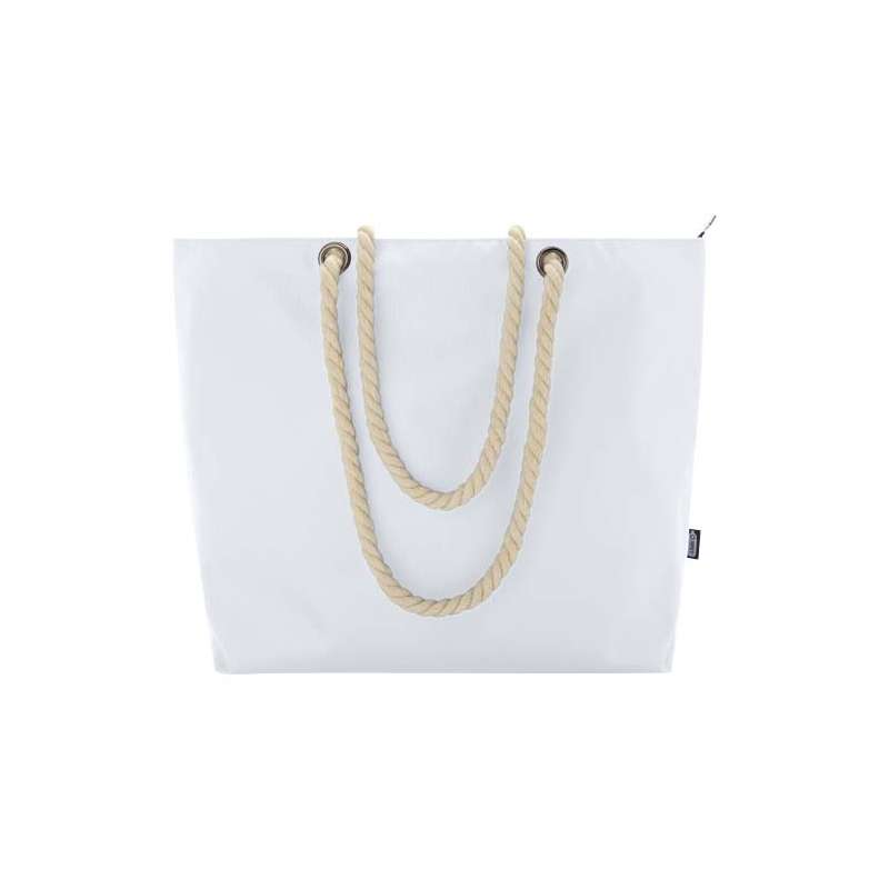 Tote bag termica da spiaggia con manici in corda - cod. P130079