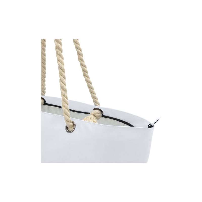 Tote bag termica da spiaggia con manici in corda - cod. P130079