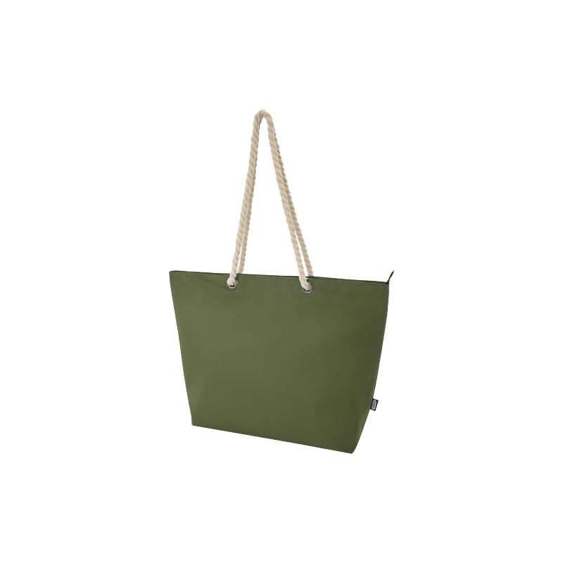 Tote bag termica da spiaggia con manici in corda - cod. P130079