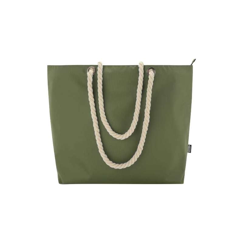 Tote bag termica da spiaggia con manici in corda - cod. P130079