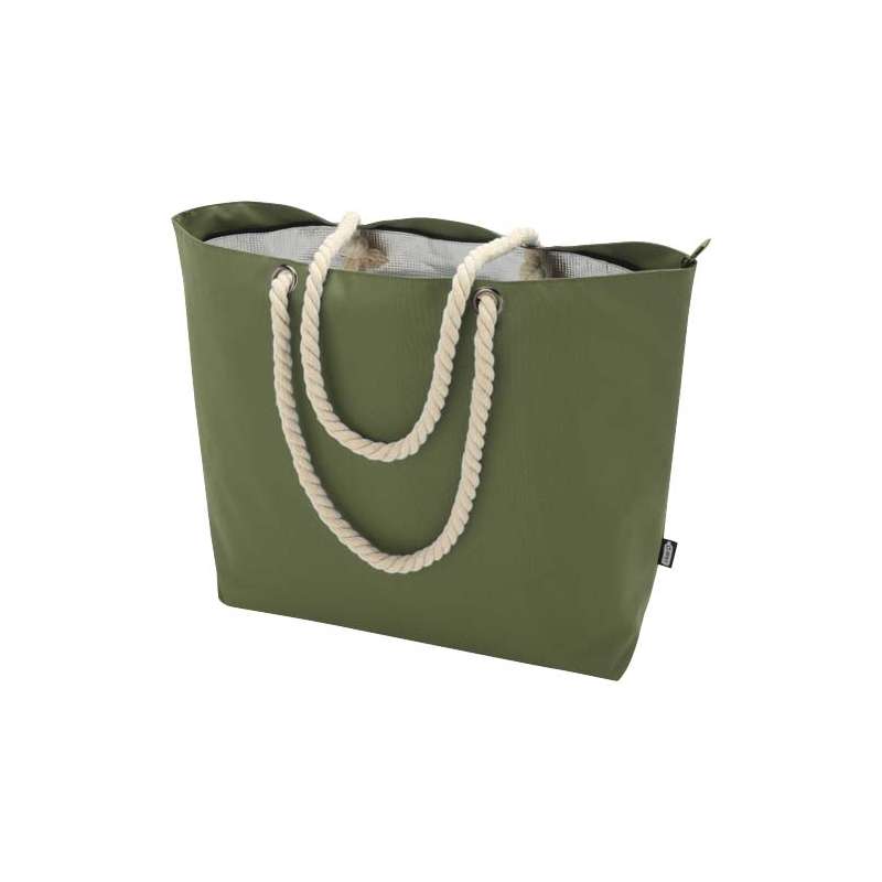 Tote bag termica da spiaggia con manici in corda - cod. P130079