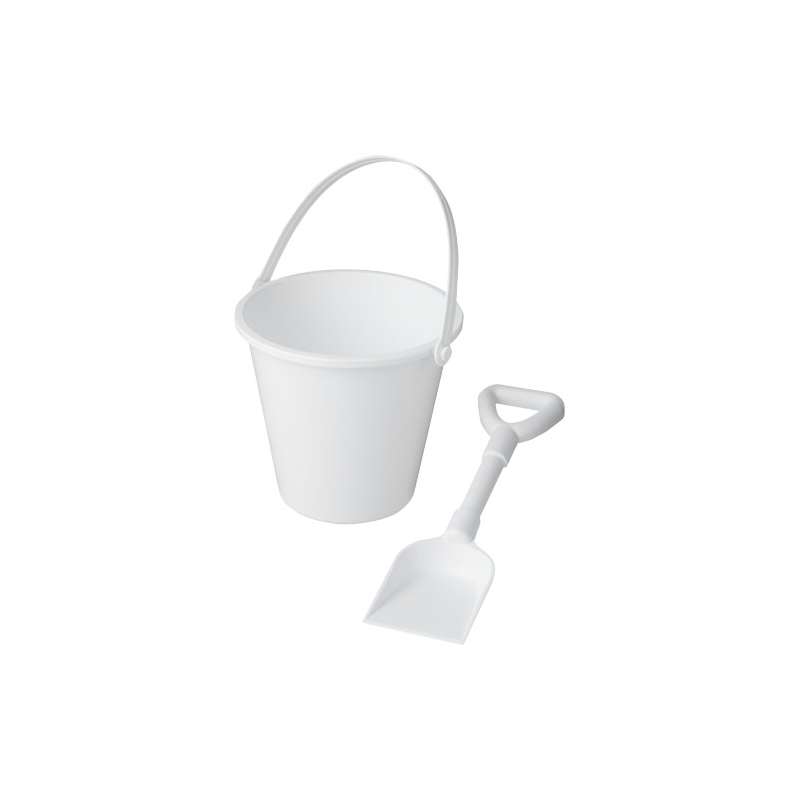 Secchiello e paletta in plastica riciclata Tides - cod. P210241