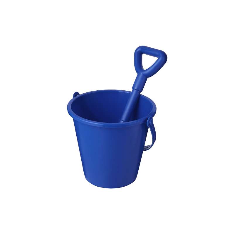 Secchiello e paletta in plastica riciclata Tides - cod. P210241