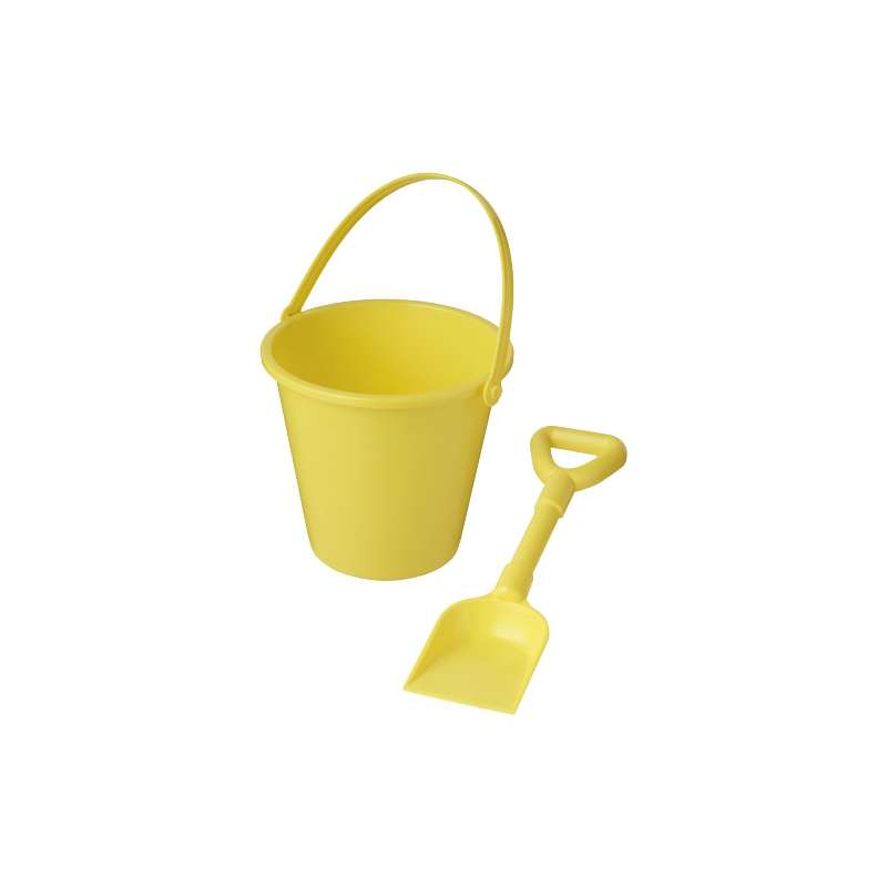 Secchiello e paletta in plastica riciclata Tides - cod. P210241