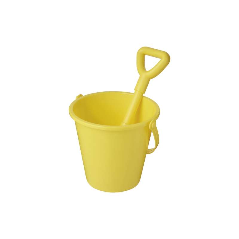 Secchiello e paletta in plastica riciclata Tides - cod. P210241