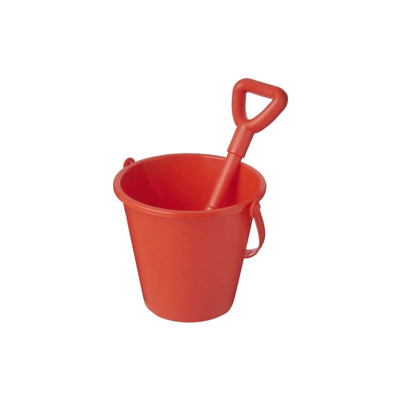 Secchiello e paletta in plastica riciclata Tides - cod. P210241