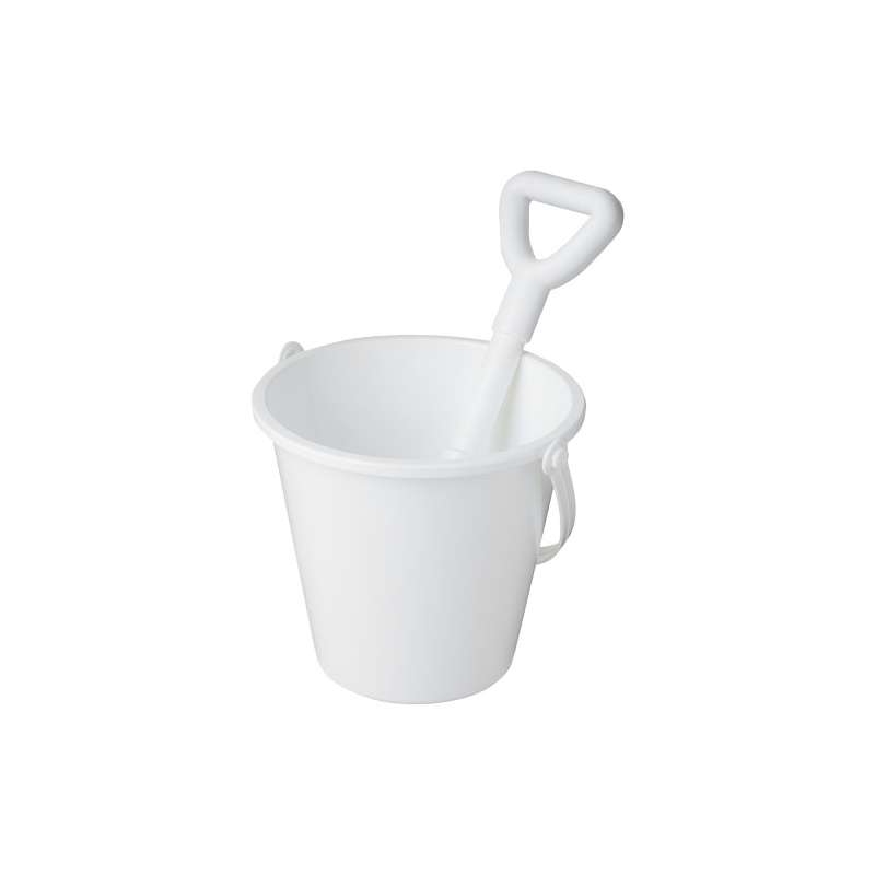 Secchiello e paletta in plastica riciclata Tides - cod. P210241