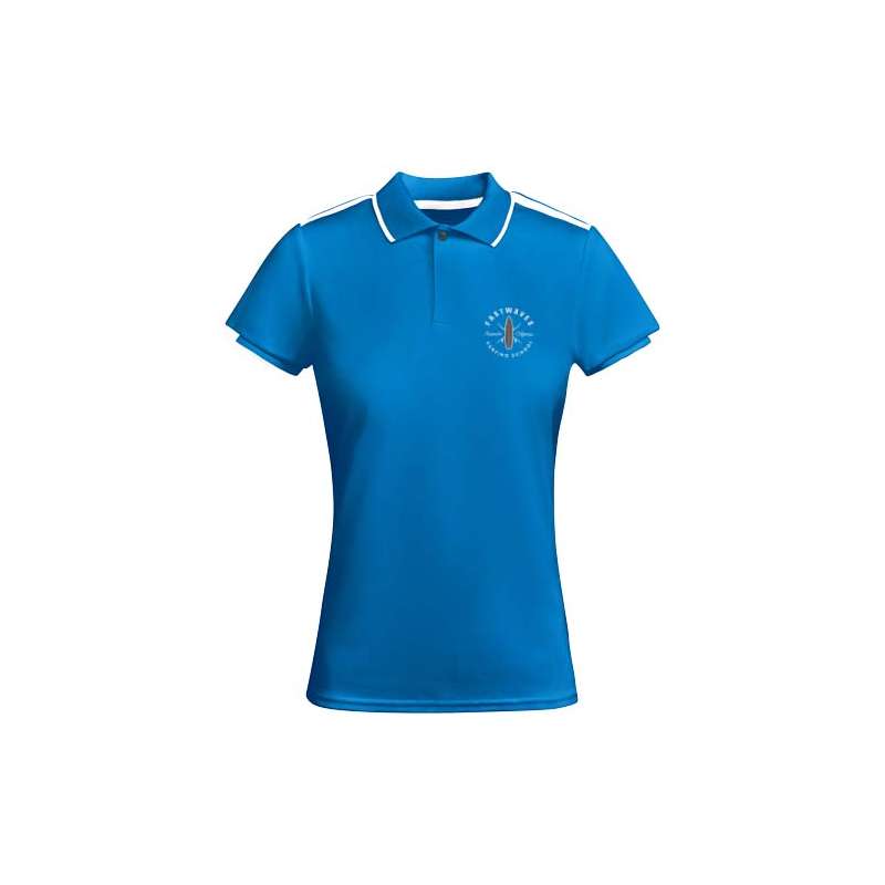 Polo sportiva donna a maniche corte - cod. PR0409