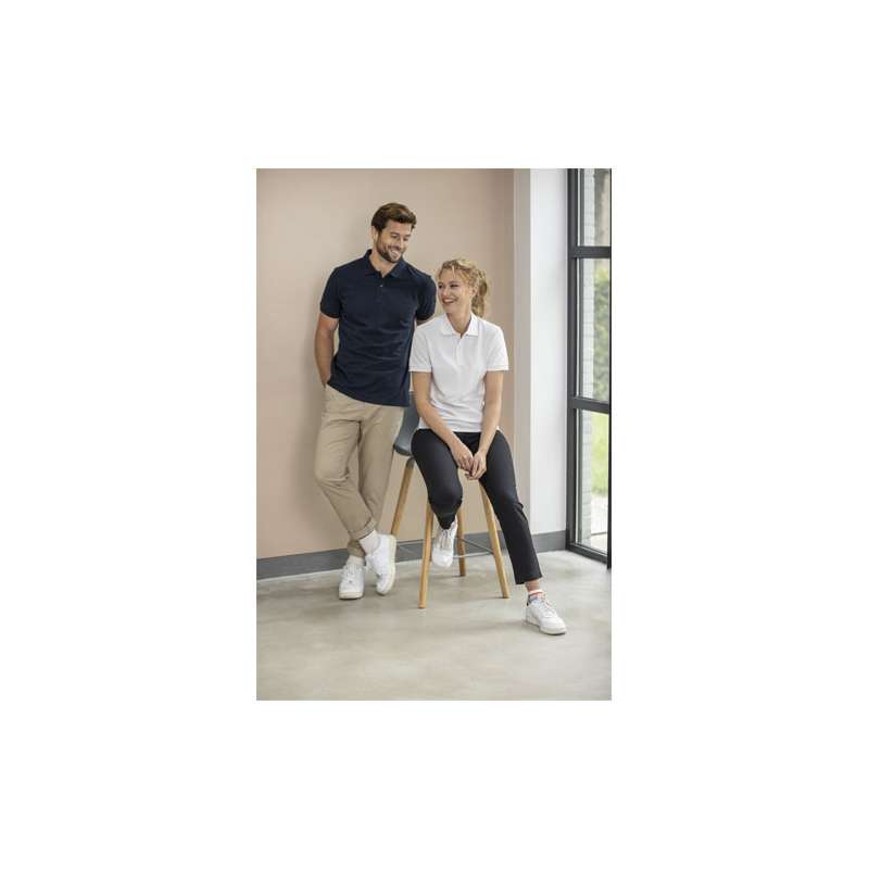 Polo unisex in tessuto riciclato da personalizzare - cod. P37539