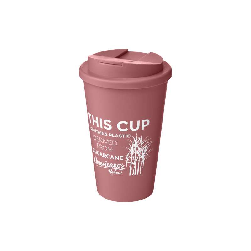 Bicchiere termico Americano®­­ Renew da 350&nbsp;ml con coperchio ermetico - cod. P210427