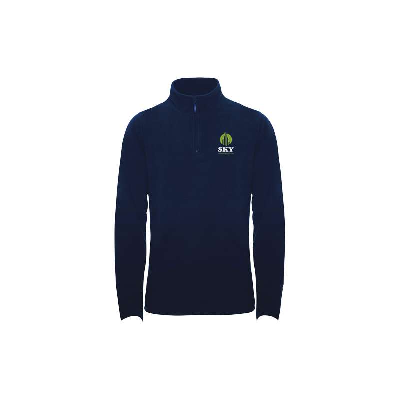 Felpa in pile da donna con cerniera a un quarto - cod. PR1096