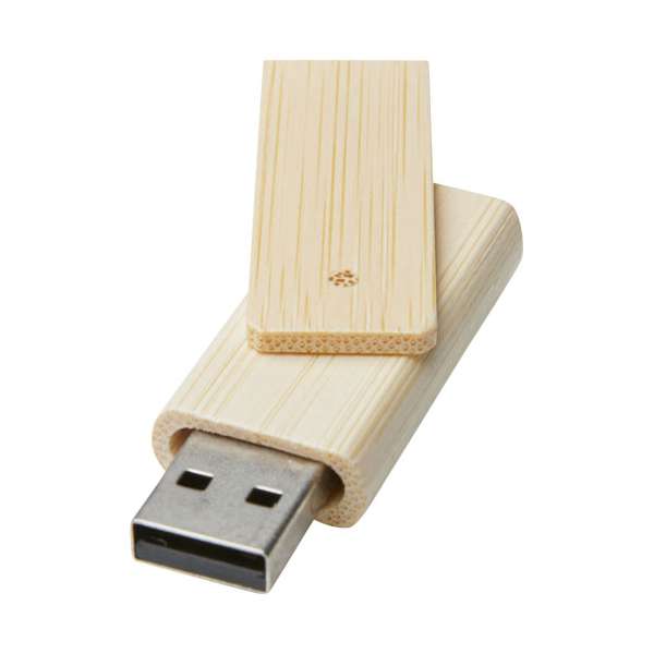 Chiavetta USB Rotate da 16 GB in bambù - cod. P123748