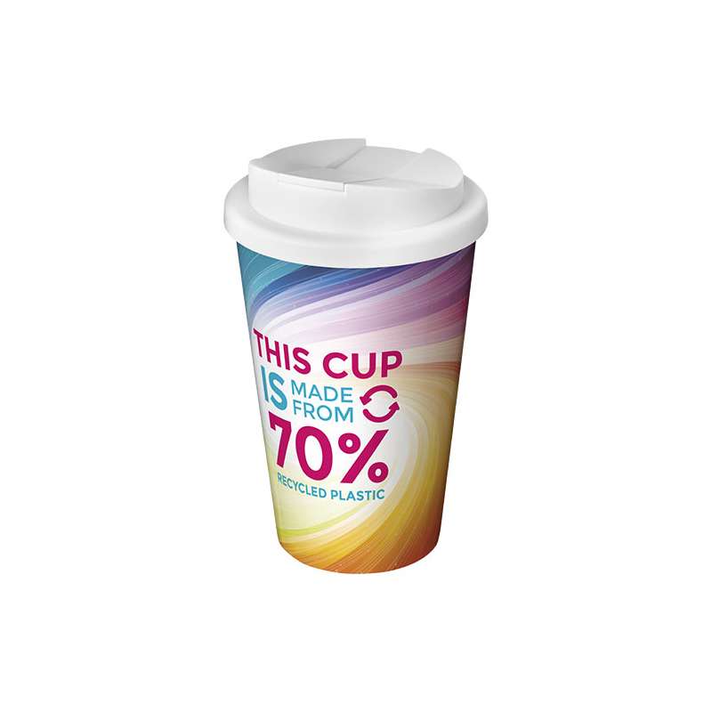 Bicchiere termico con chiusura ermetica da 350 ml Brite-Americano® Eco - cod. P210493