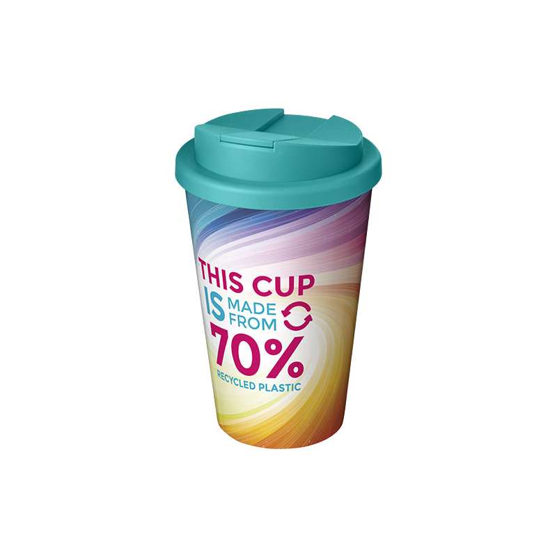 Bicchiere termico con chiusura ermetica da 350 ml Brite-Americano® Eco - cod. P210493