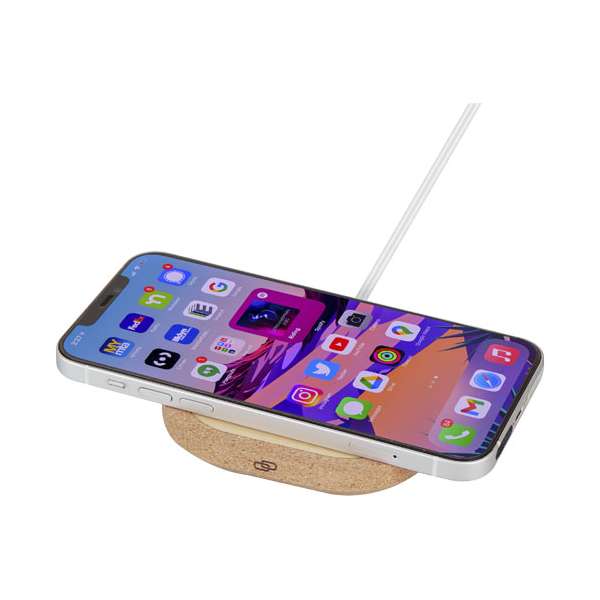 Caricabatterie wireless con logo promozionale - cod. P124310