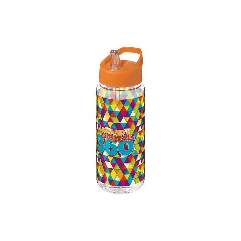 Borraccia sportiva in Tritan™ con logo da 600 ml - cod. P210446