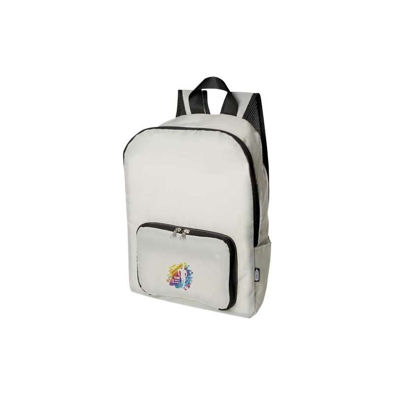 Zaino pieghevole da 15 litri in PET riciclato EcoFold - cod. P130090