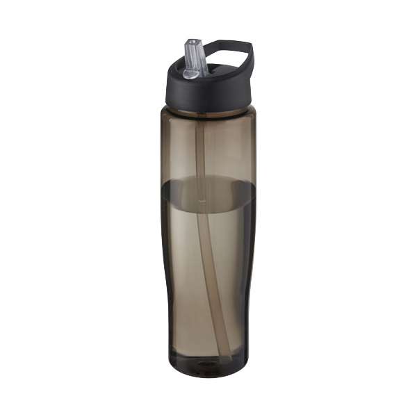 Borraccia sportiva da 700 ml con coperchio con beccuccio H2O Active® Eco Tempo - cod. P210449