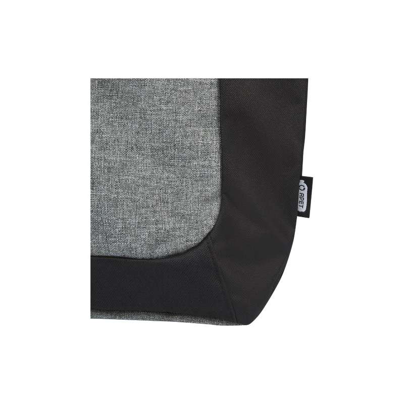 Tote bag bicolore con zip 45x33x13 cm. - cod. P120657