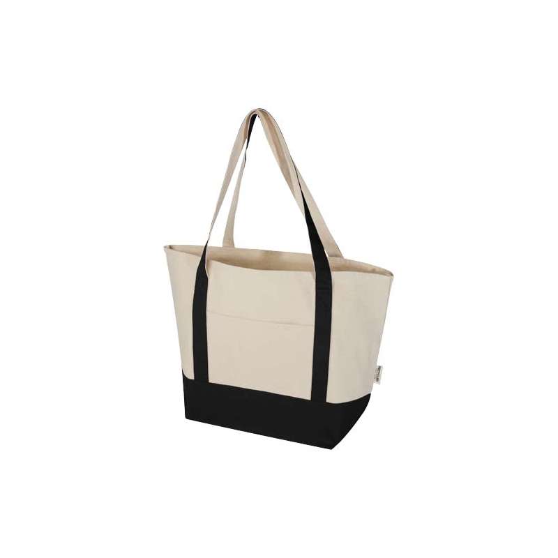 Shopping bags in cotone riciclato f.to 34x48x18 cm. - cod. P120749