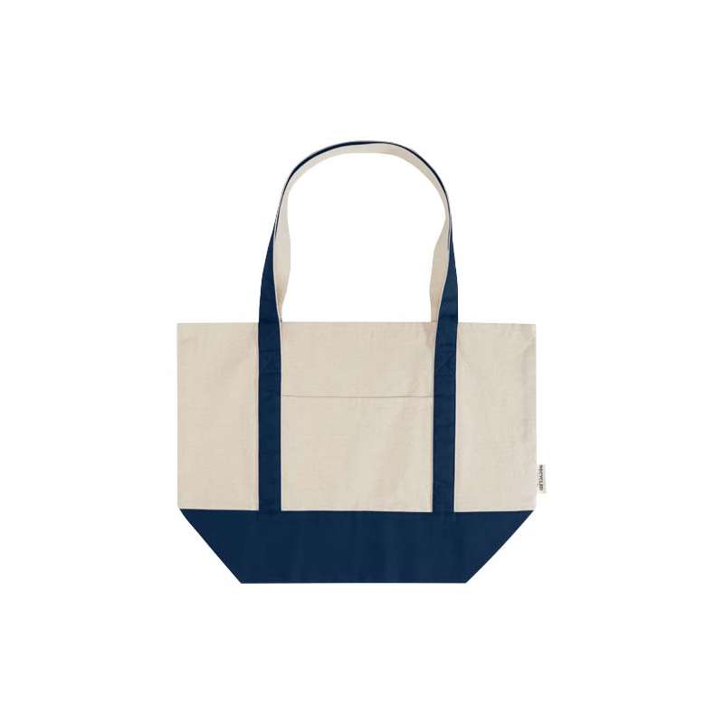 Shopping bags in cotone riciclato f.to 34x48x18 cm. - cod. P120749