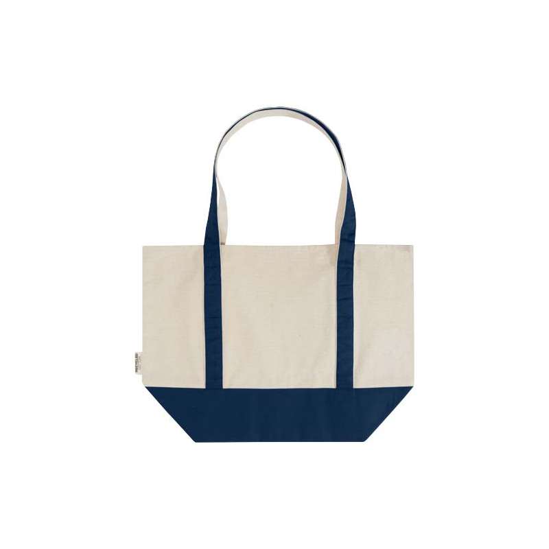 Shopping bags in cotone riciclato f.to 34x48x18 cm. - cod. P120749