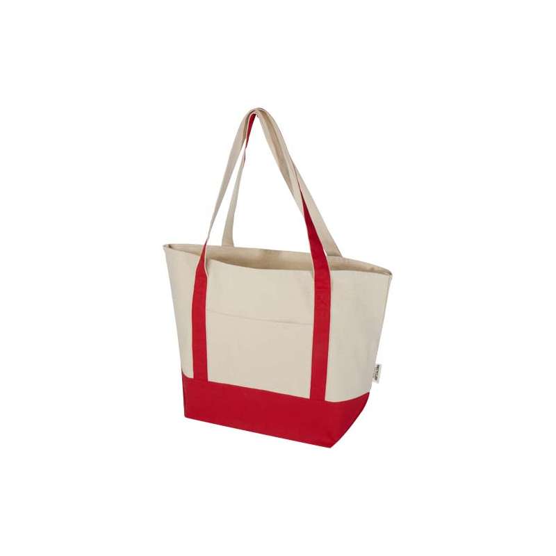Shopping bags in cotone riciclato f.to 34x48x18 cm. - cod. P120749