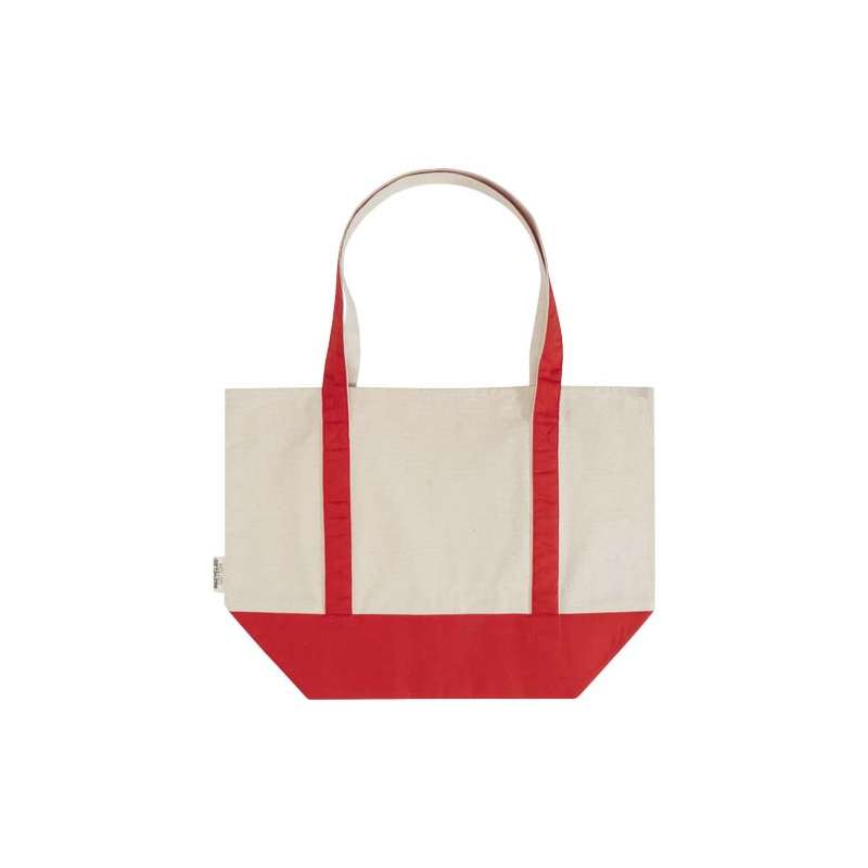 Shopping bags in cotone riciclato f.to 34x48x18 cm. - cod. P120749