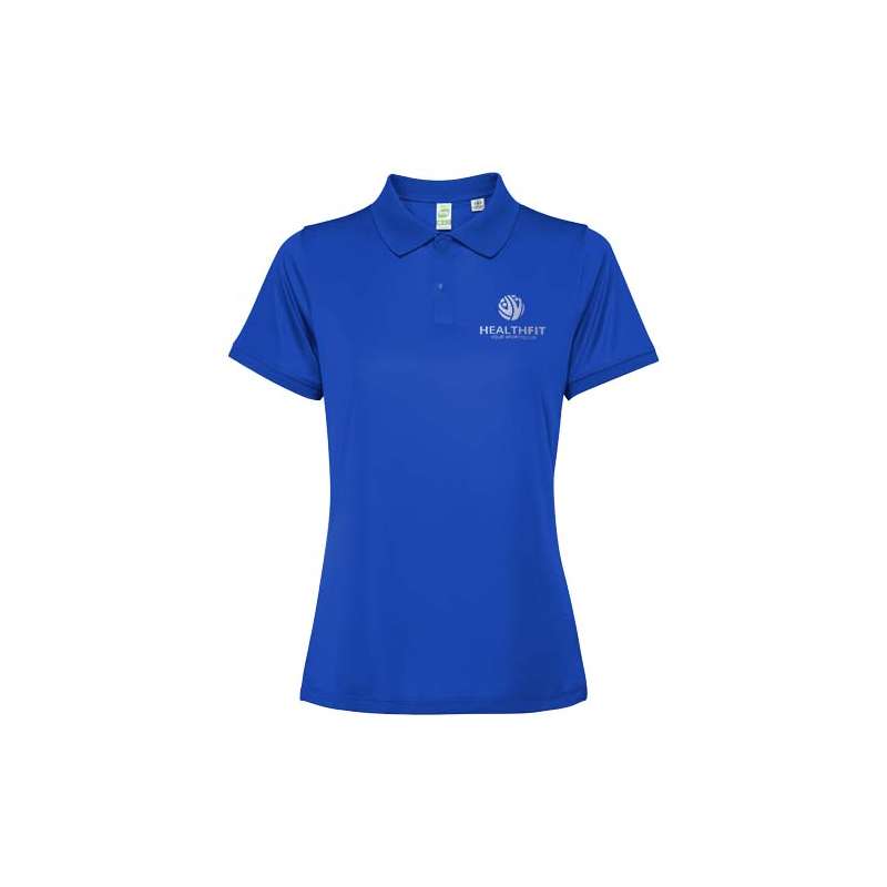 Polo da donna a maniche da stampare - cod. PR0401