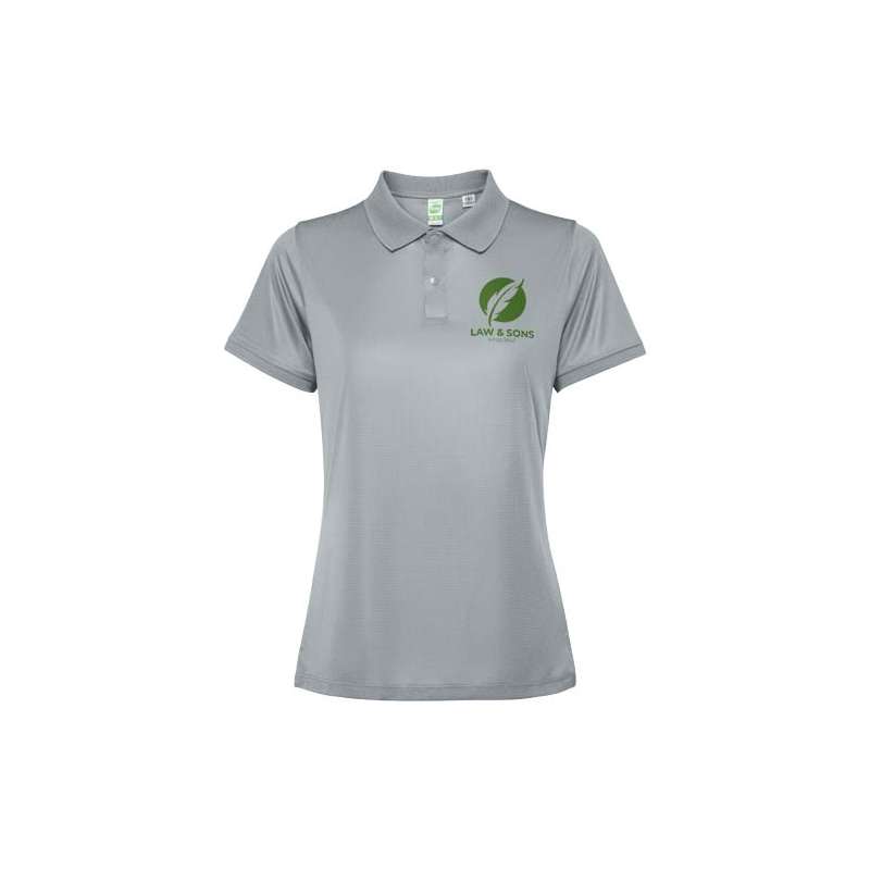 Polo da donna a maniche da stampare - cod. PR0401