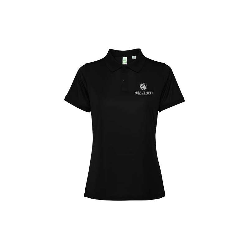 Polo da donna a maniche da stampare - cod. PR0401