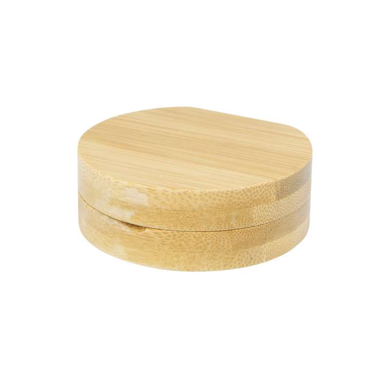 Specchio tascabile da personalizzare in bambù - cod. P126196