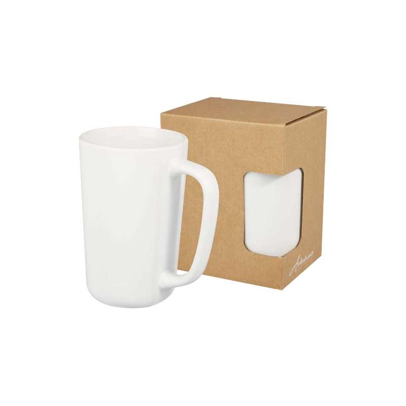 Tazza in ceramica con scritte serigrafate da 480 ml - cod. P100728