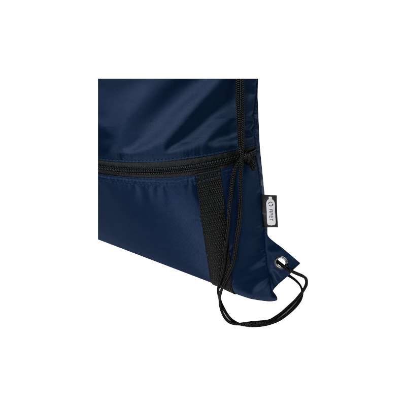 Borsa termica con coulisse in materiale riciclato Adventure - 9L - cod. P120647