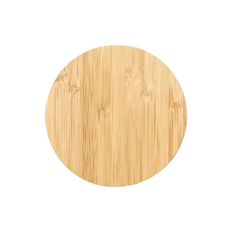 Stazione di ricarica wireless in bambù da 15 W Essence - cod. P124387