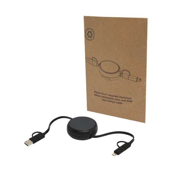 Cavo retrattile di ricarica 5 in 1 - cod. P124420
