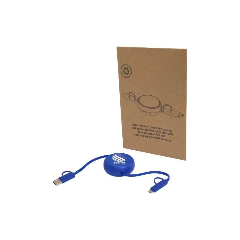 Cavo retrattile di ricarica 5 in 1 - cod. P124420