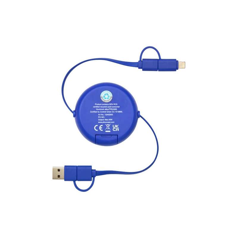 Cavo retrattile di ricarica 5 in 1 - cod. P124420