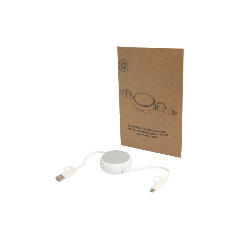 Cavo retrattile di ricarica 5 in 1 - cod. P124420